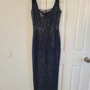 st john couture by marie gray sequin black dresss size 4